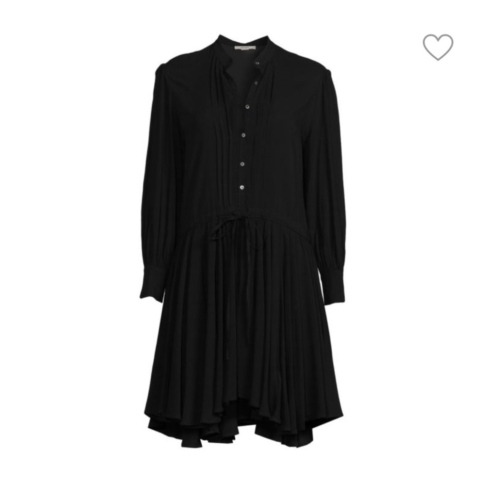 Zadig & Voltaire Women’s Ranil Handkerchief Hem Mini Dress Black Small — image 3 of 5